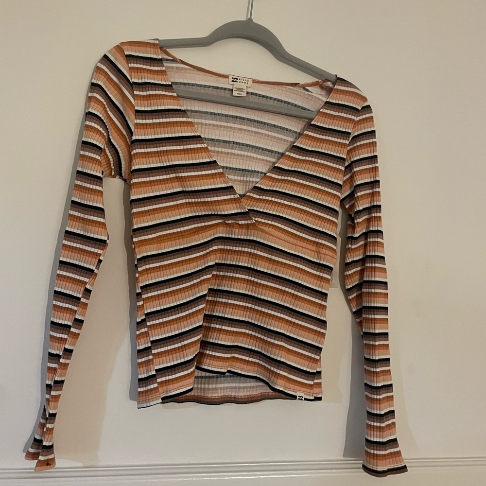 Billabong Striped Long Sleeve